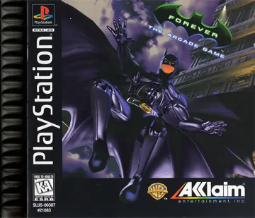 Batman Forever - The Arcade Game (US) box cover front